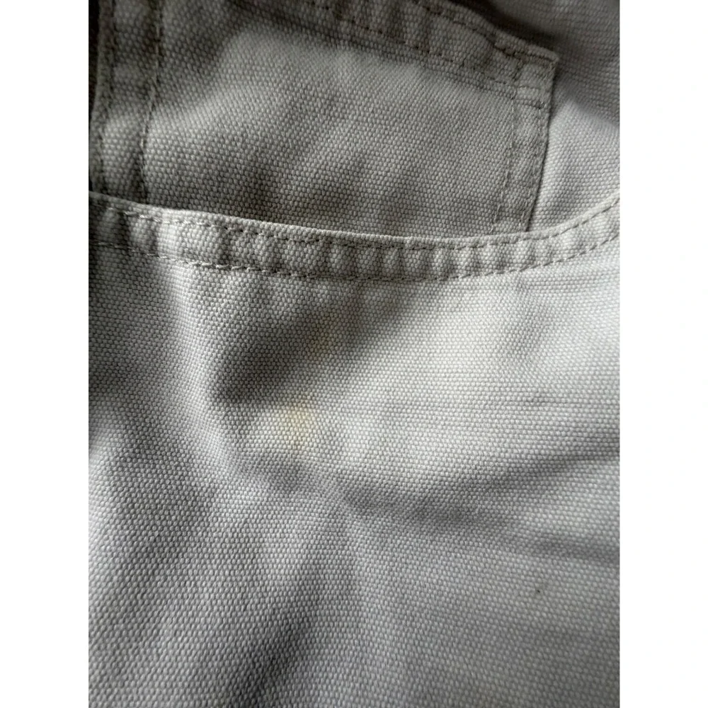 Vineyard Vines Canvas Pants Mens 33x32‎ Off White Good Straight Leg 5-Pocket